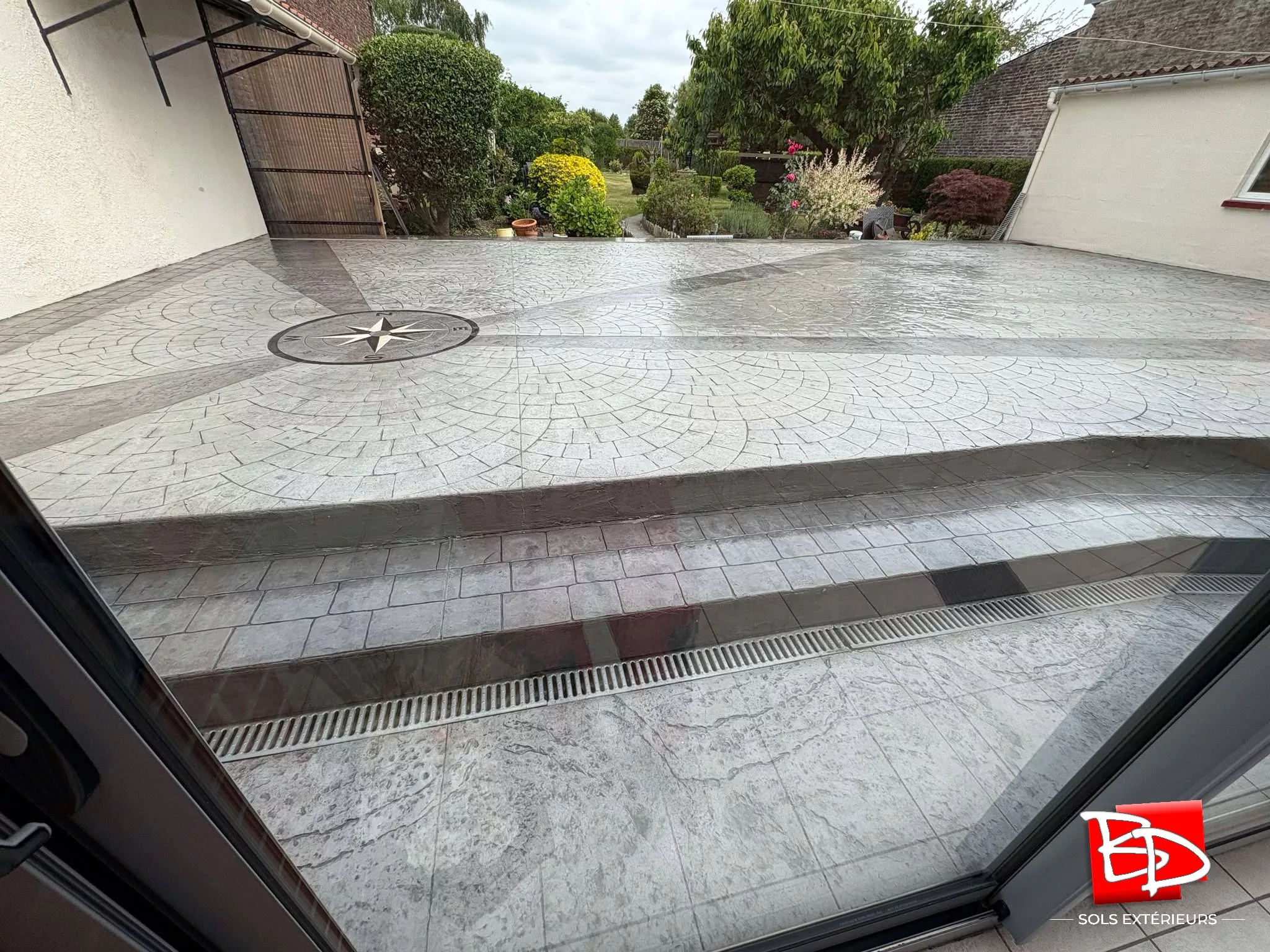 Terrasse multi motifs