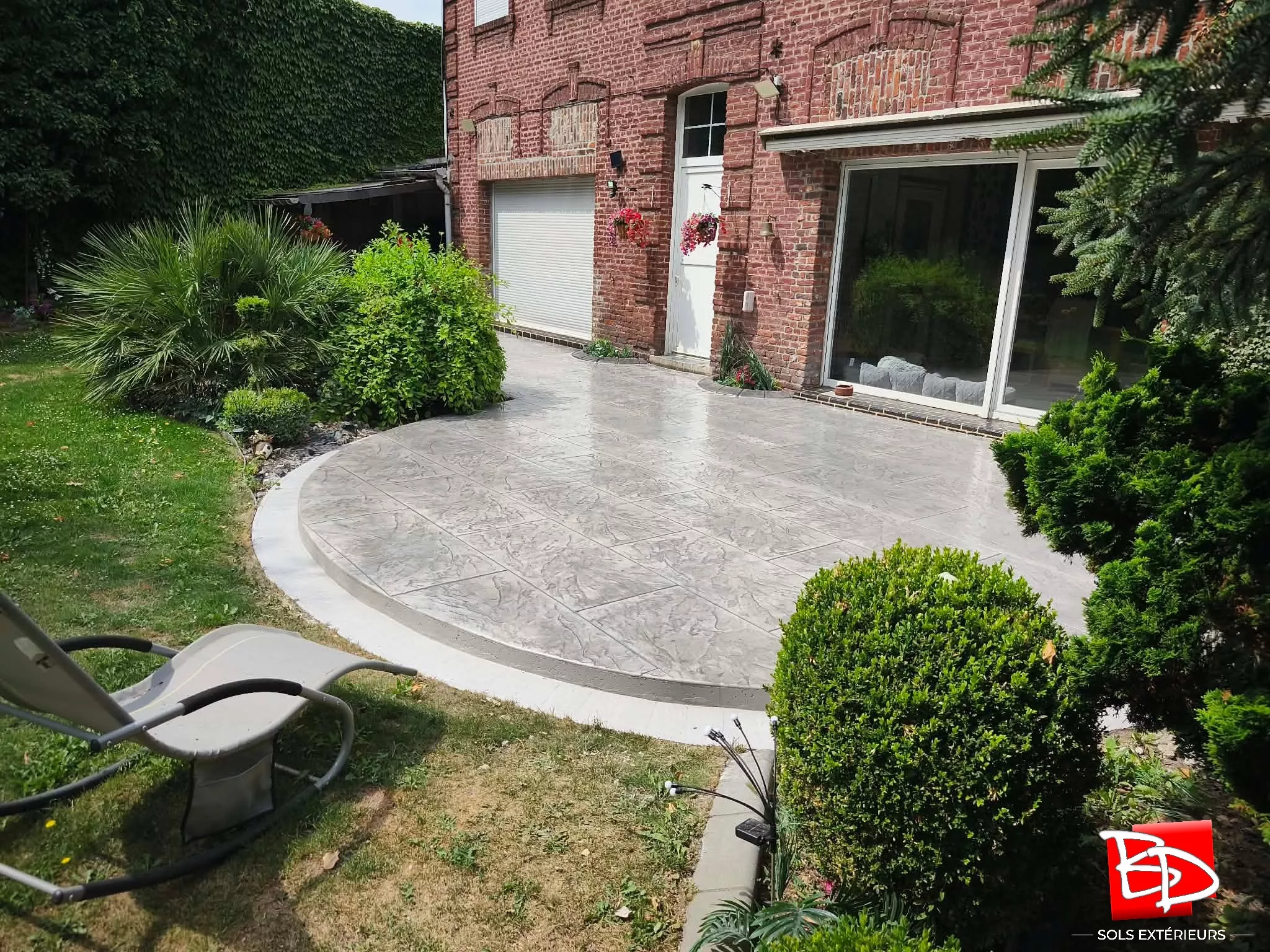 Terrasse ronde